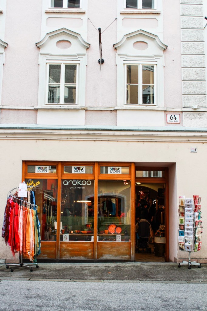 Ein Tag in Salzburg - Eine Welt Laden