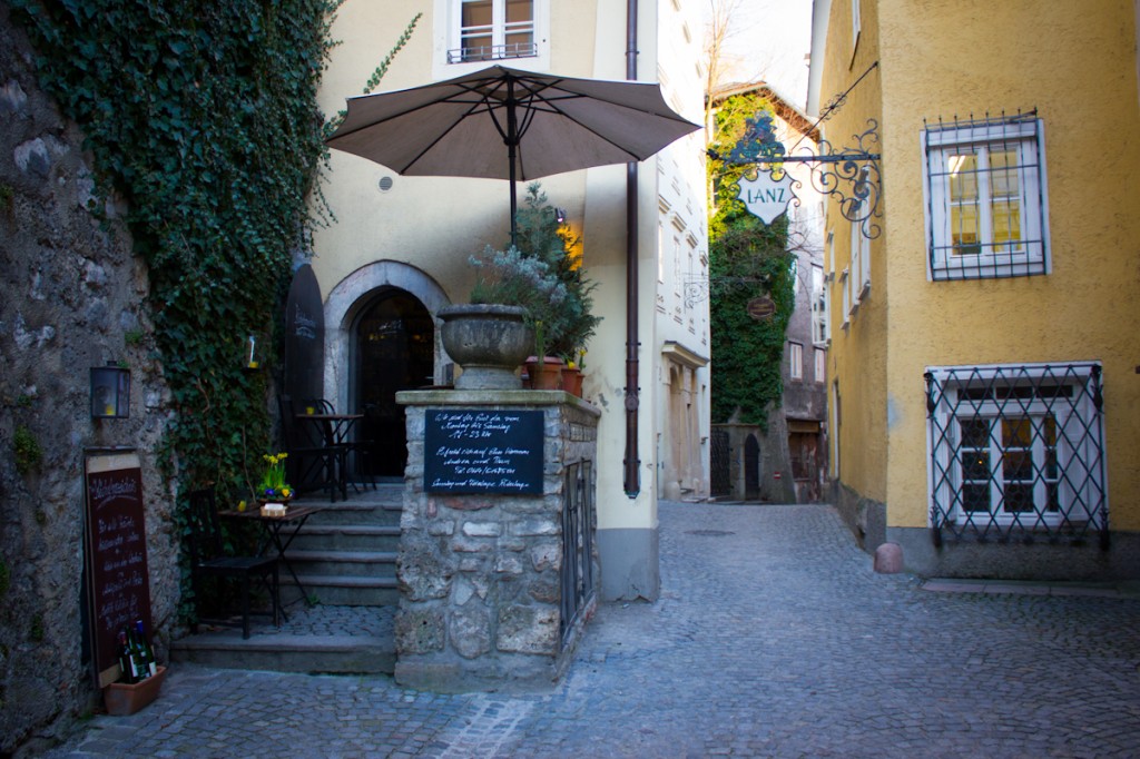Restaurants in Salzburg Eingang