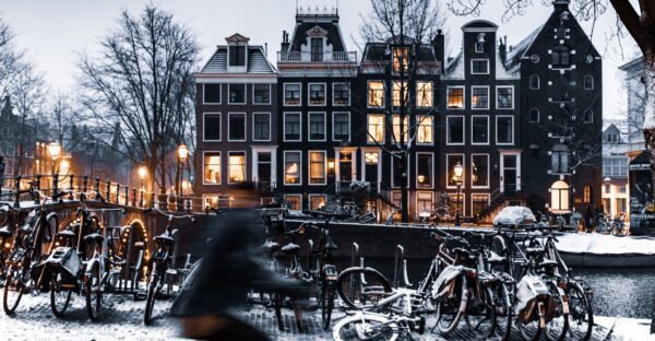 Amsterdam in winter