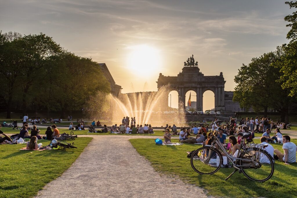 Instagram-Spots in Brüssel - Parc du Cinquantenaire Brussels