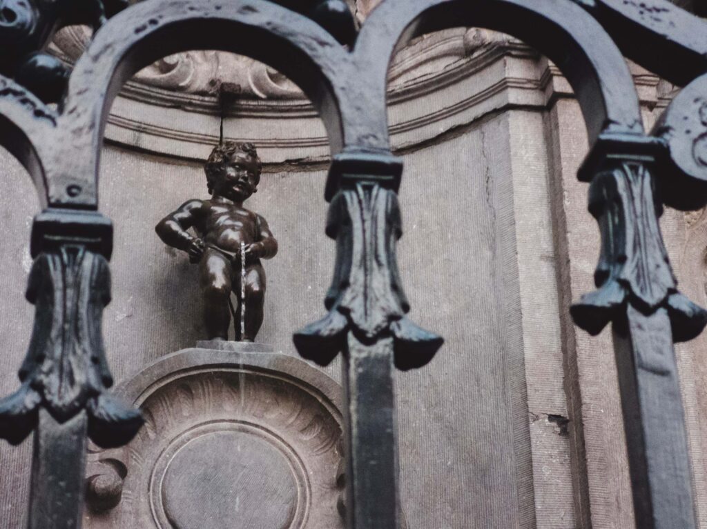 Ein Tag in Brüssel: Manneken Pis