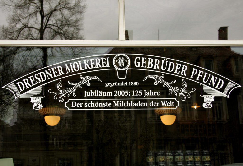 Fun Facts Dresden: Molkerei Gebrüder Pfund