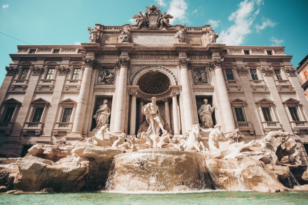 Rome in 2 days: Trevi fountain