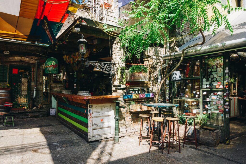 Top things to do in Budapest in summer: Ruin bars