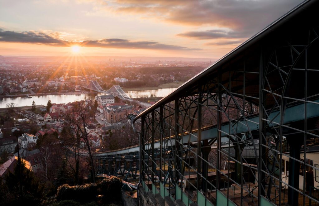 One day in Dresden: Schwebebahn 