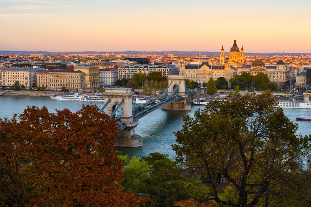 Die instagramtauglichsten Orte in Budapest: die Széchenyi-Kettenbrücke