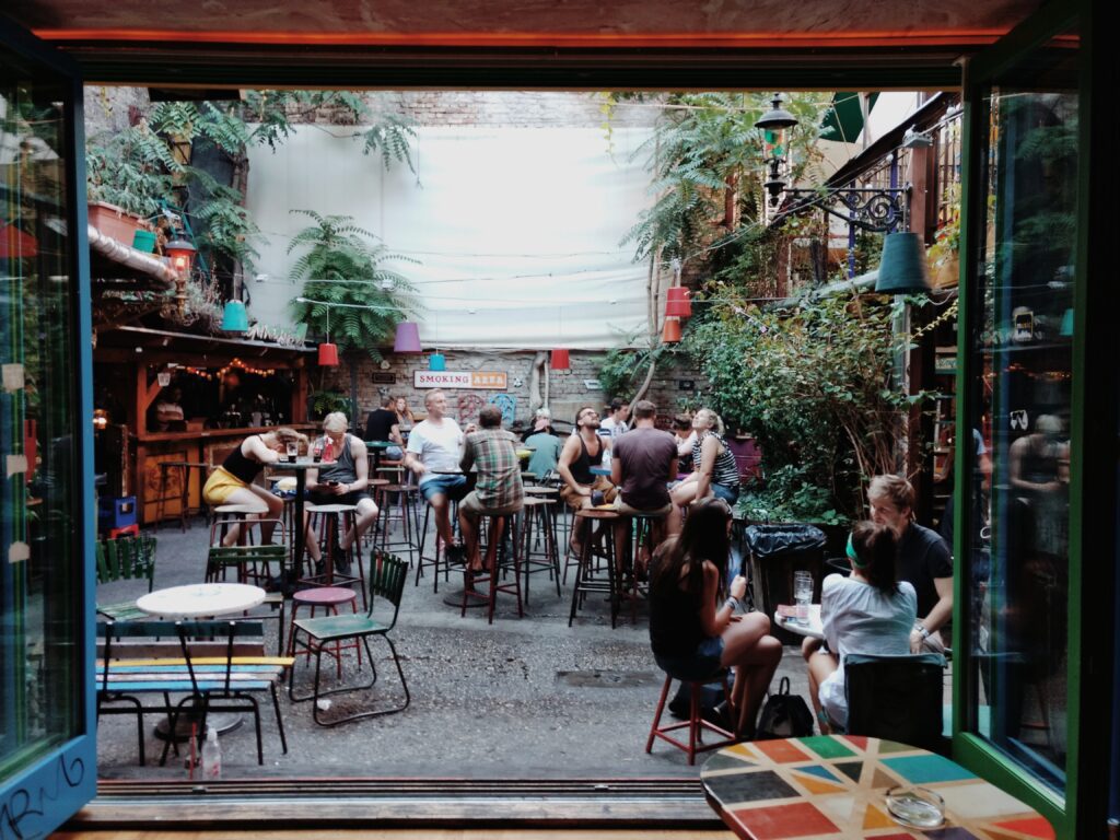Most Instagrammable Places in Budapest: Szimpla Kert Ruin Bar 