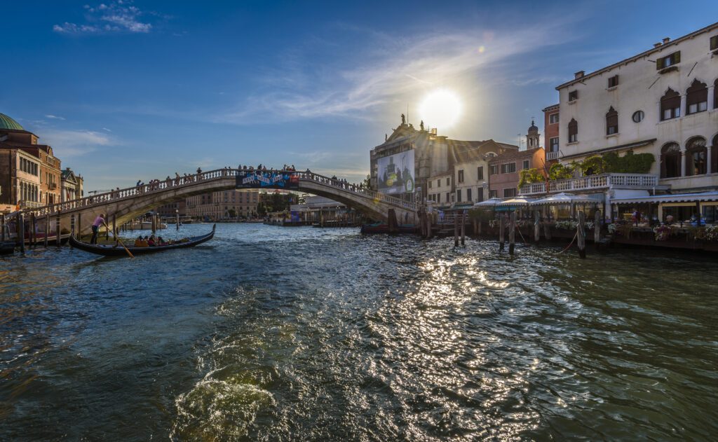 The Most Instagrammable Places in Venice: Scalzi Bridge