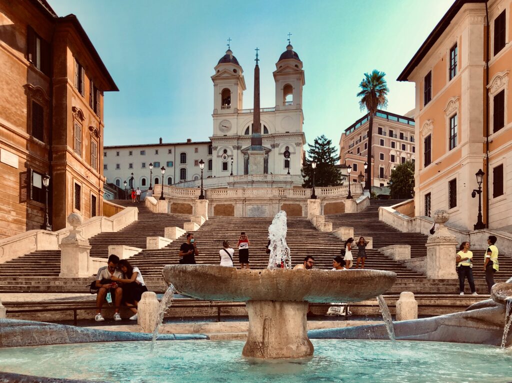 Shopping Near Spanish Steps