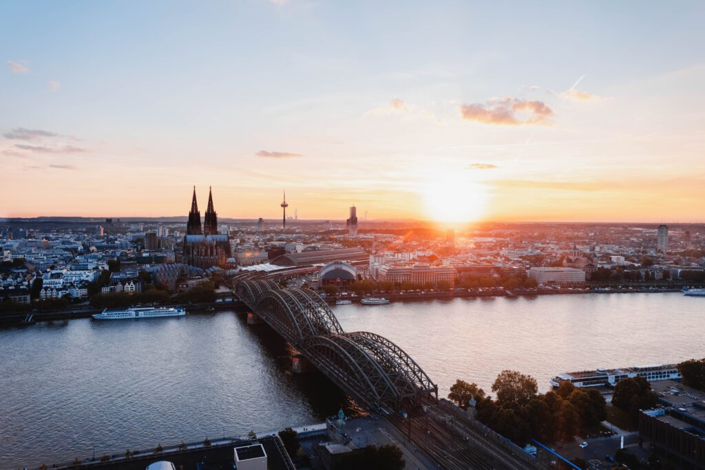 Ein Tag in Köln, Deutschland