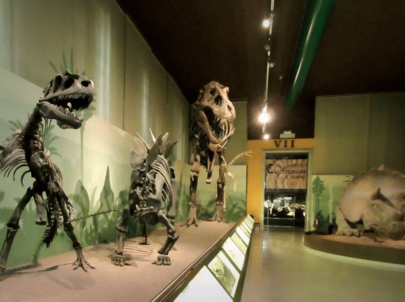 Dinosaurs at the Natural History Museum, Milan