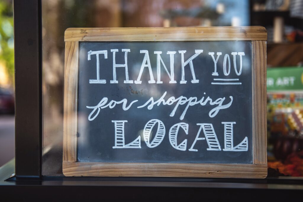 Sustainable Travel Tips: shop local goods