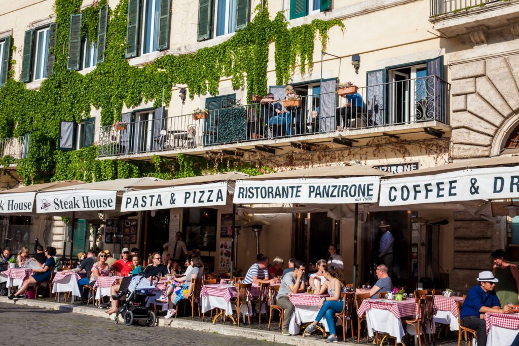 Restaurants in Piazza Navona, Rome
