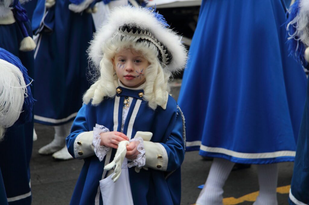 Cologne Carnival: celebrating tradition & fun - a kid in Carnival costume