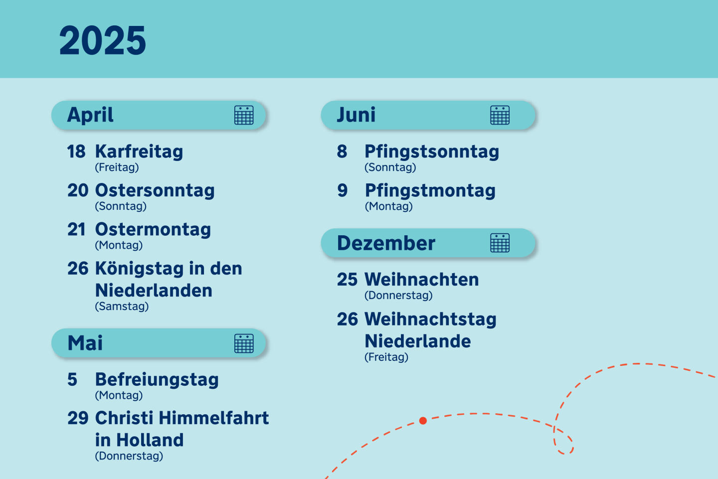 Feiertag in den Niederlanden 2025 | MEININGER Hotels