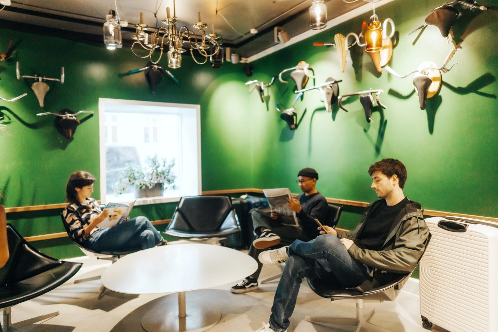 Lobby at MEININGER Hotel Copenhagen