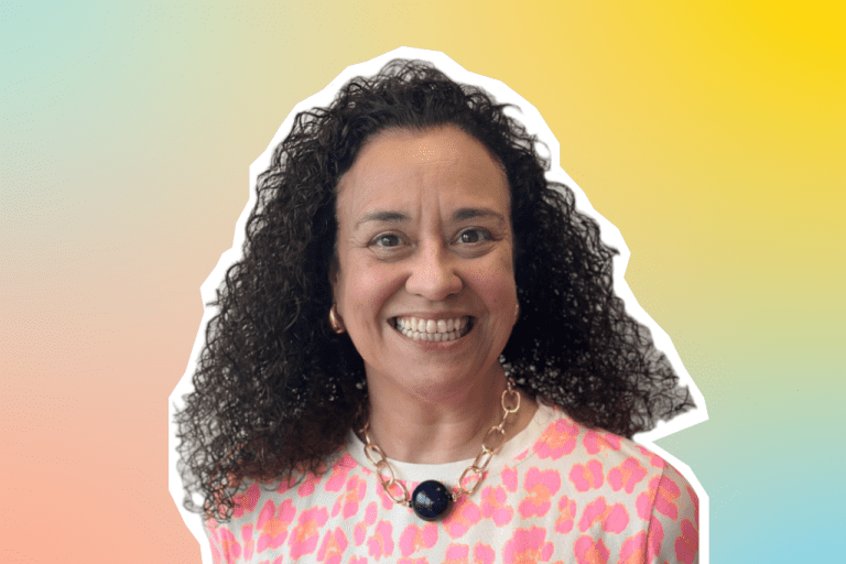 A portrait of Mariluz, Hotel Manager at