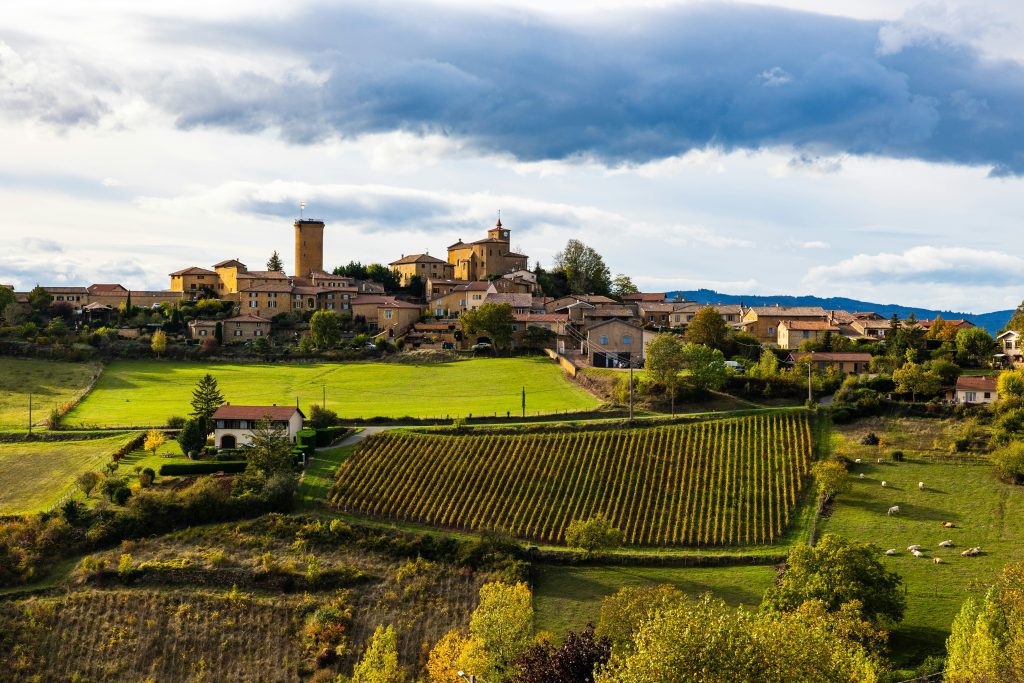 Things to do around Lyon: a hilly village with historic building