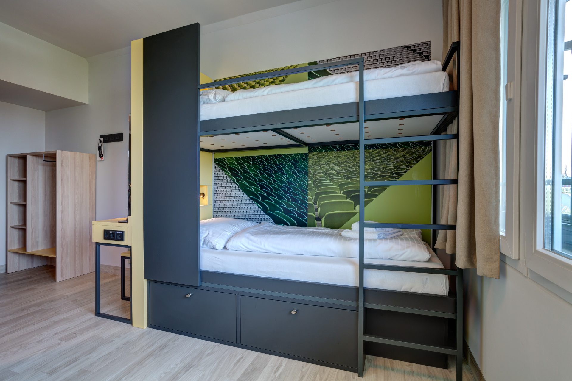 Shared dorm at MEININGER Hotel Munchen Olympiapark