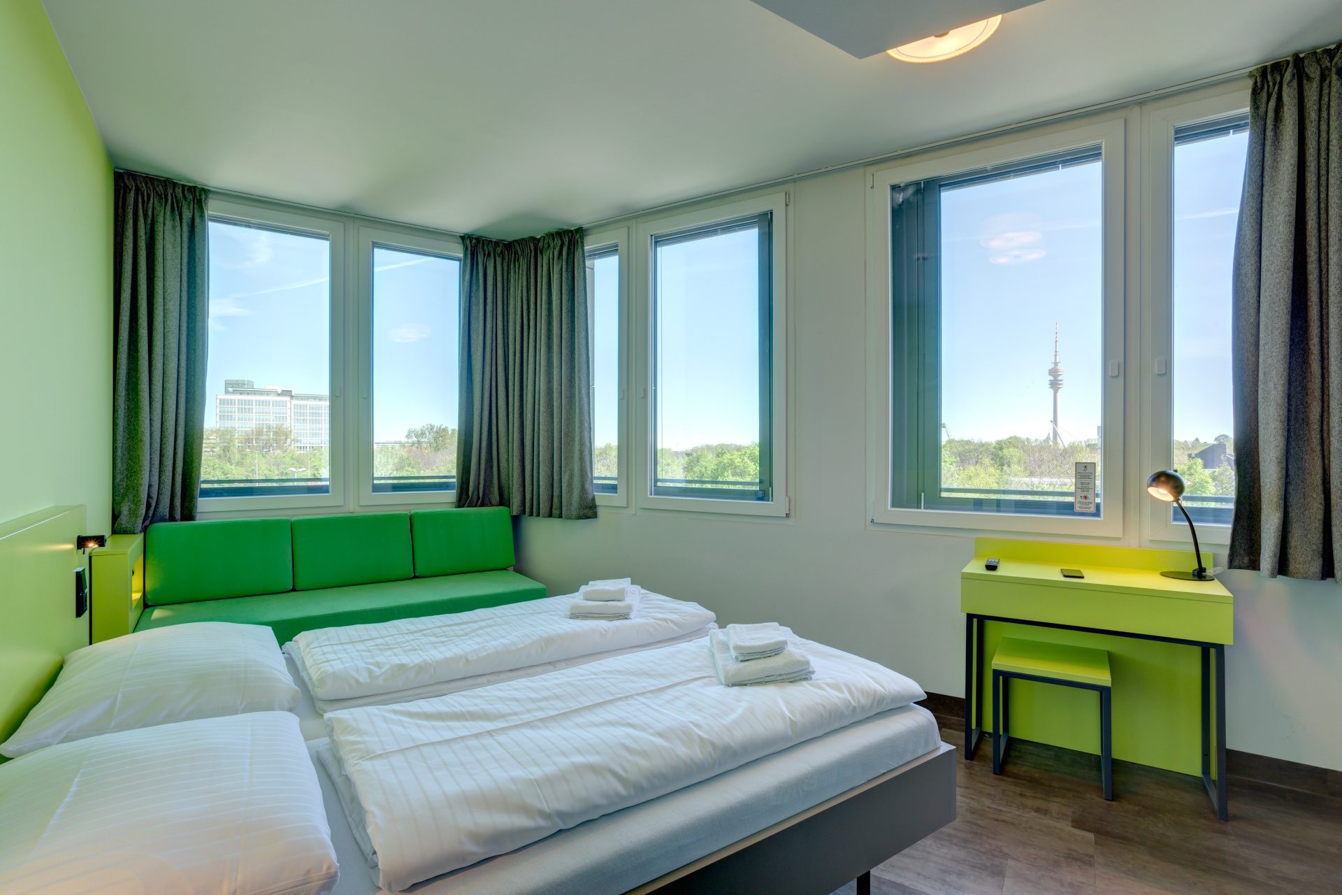 Double room at MEININGER Hotel Munchen Olympiapark