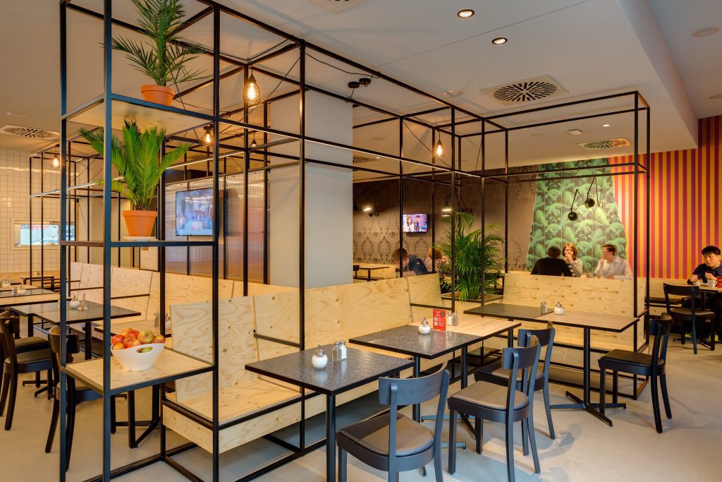 Spazio comune del MEININGER Hotel Leipzig Central Station