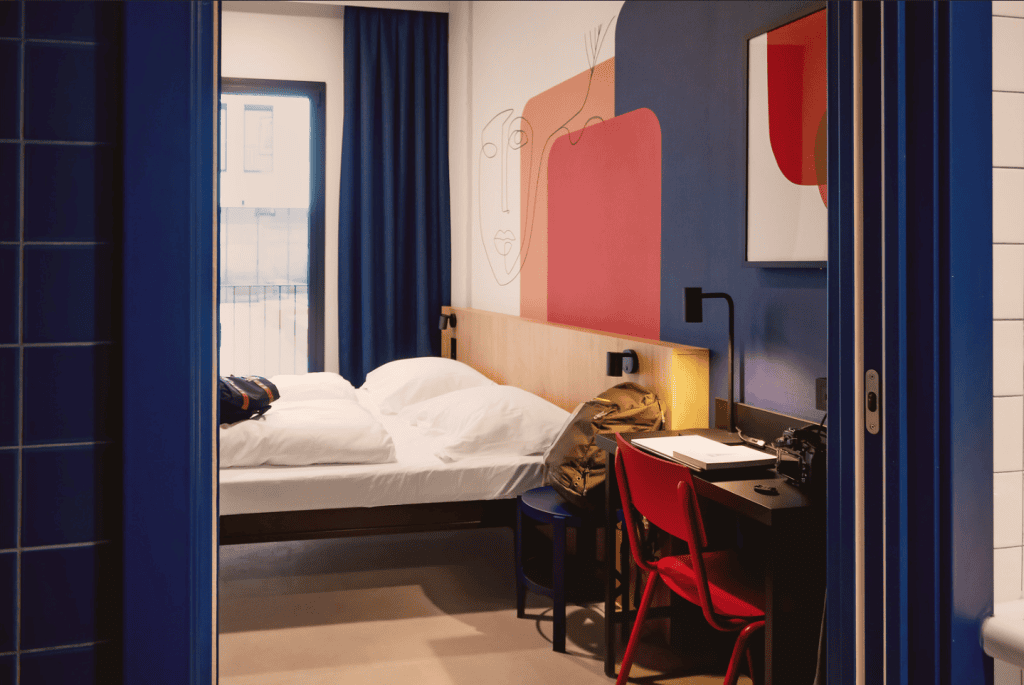 Double room in our MEININGER Hotel Barcelona