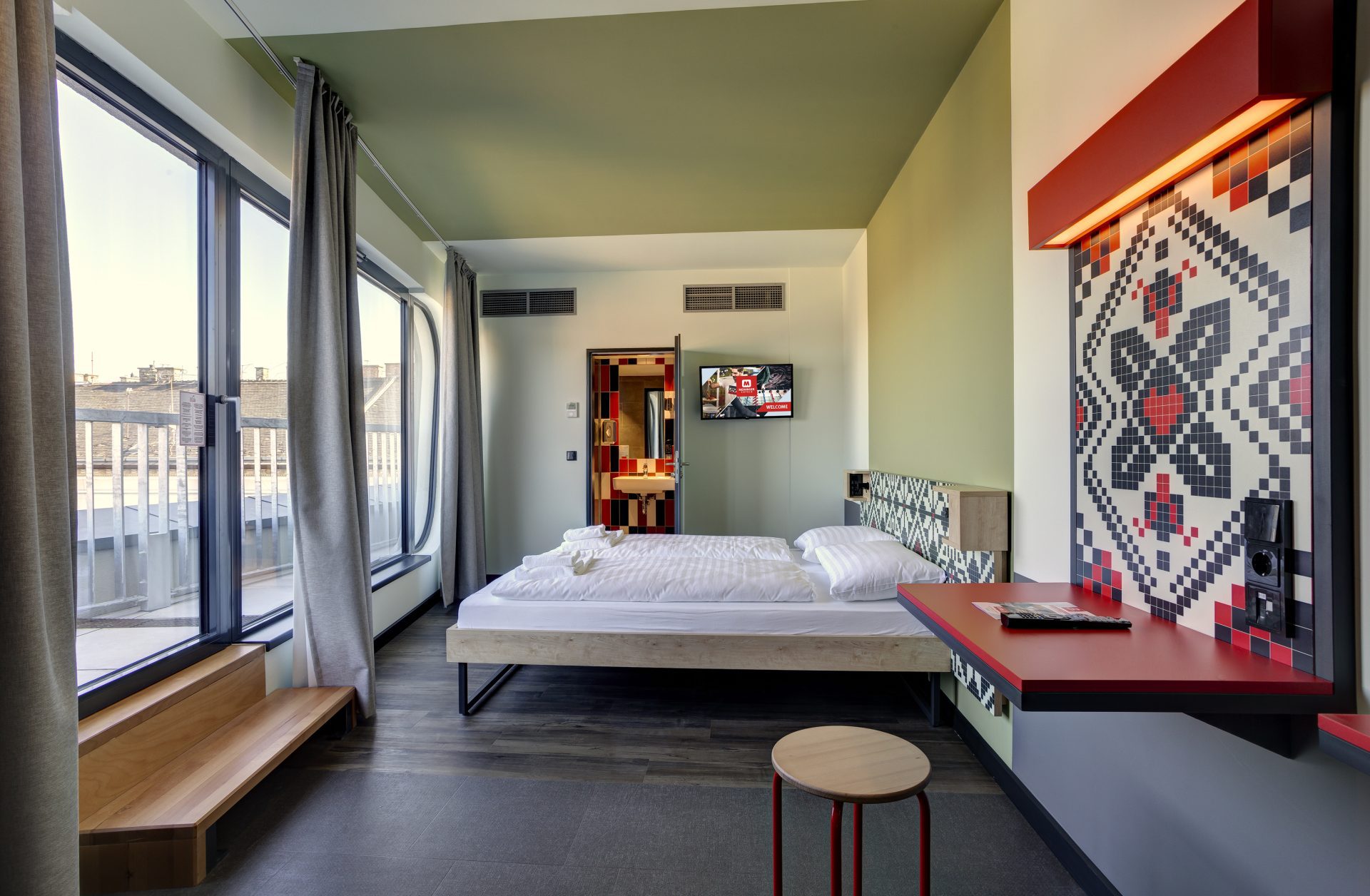 Chambre double au MEININGER Hotel Budapest Great Market Hall
