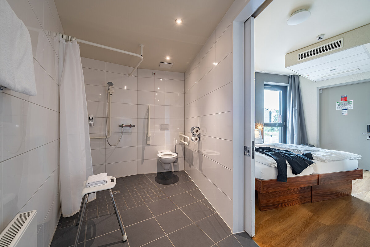 Accessible rooms MEININGER Hotel Frankfurt/Main Airport