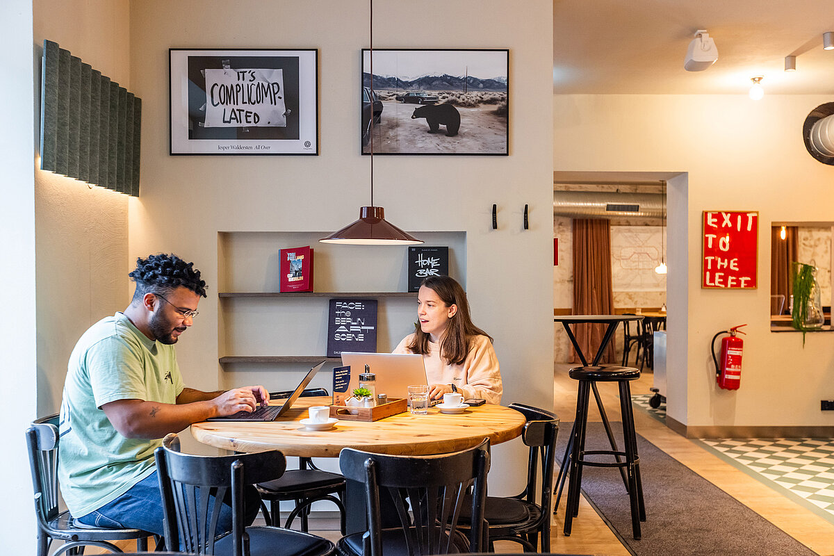 Lounge MEININGER Hotel Berlin Mitte "Humboldthaus"