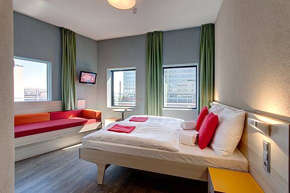 MEININGER Hotel Amsterdam City West - Enkelt-/dobbeltværelse