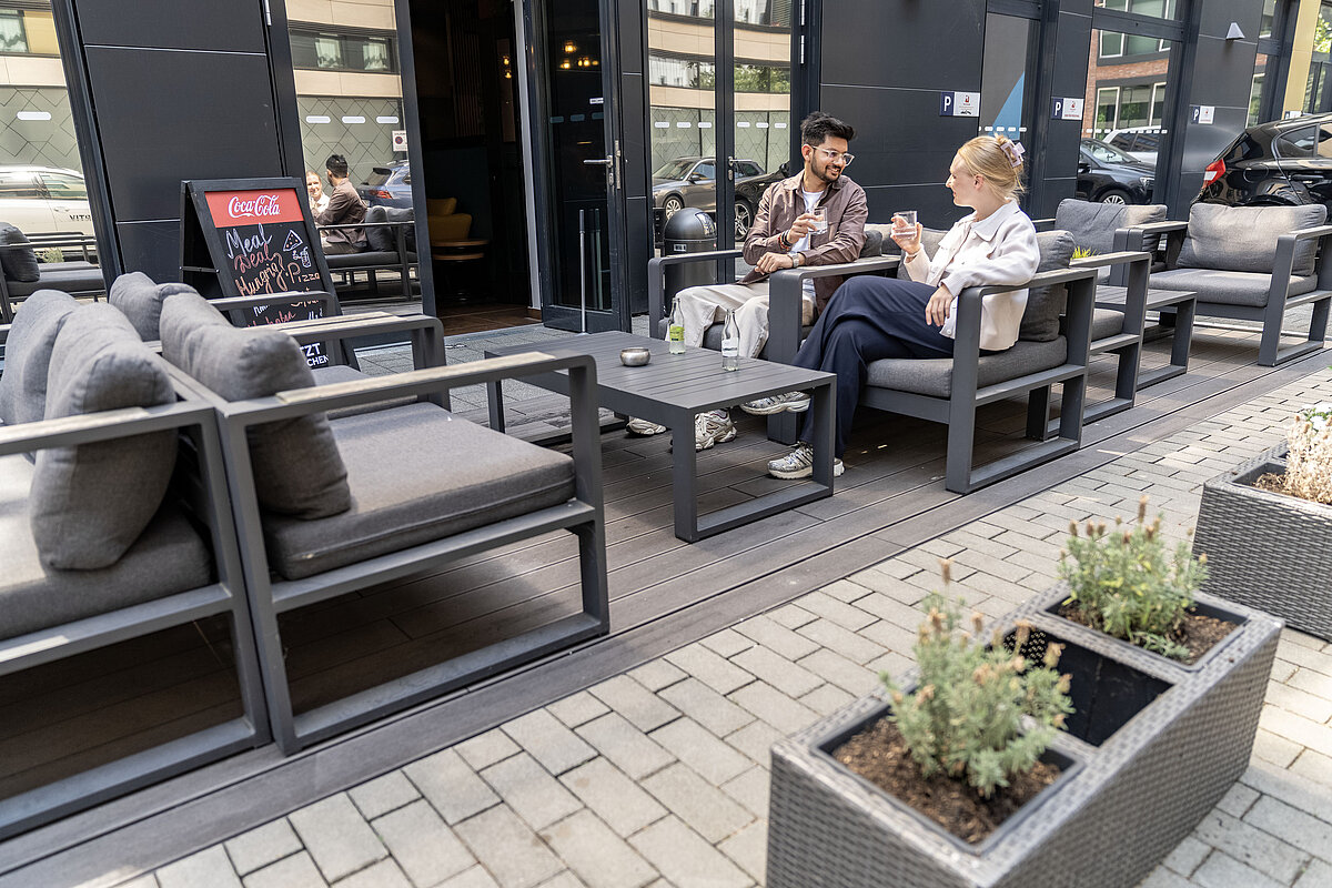 Lounge MEININGER Hotel Frankfurt/Main Airport