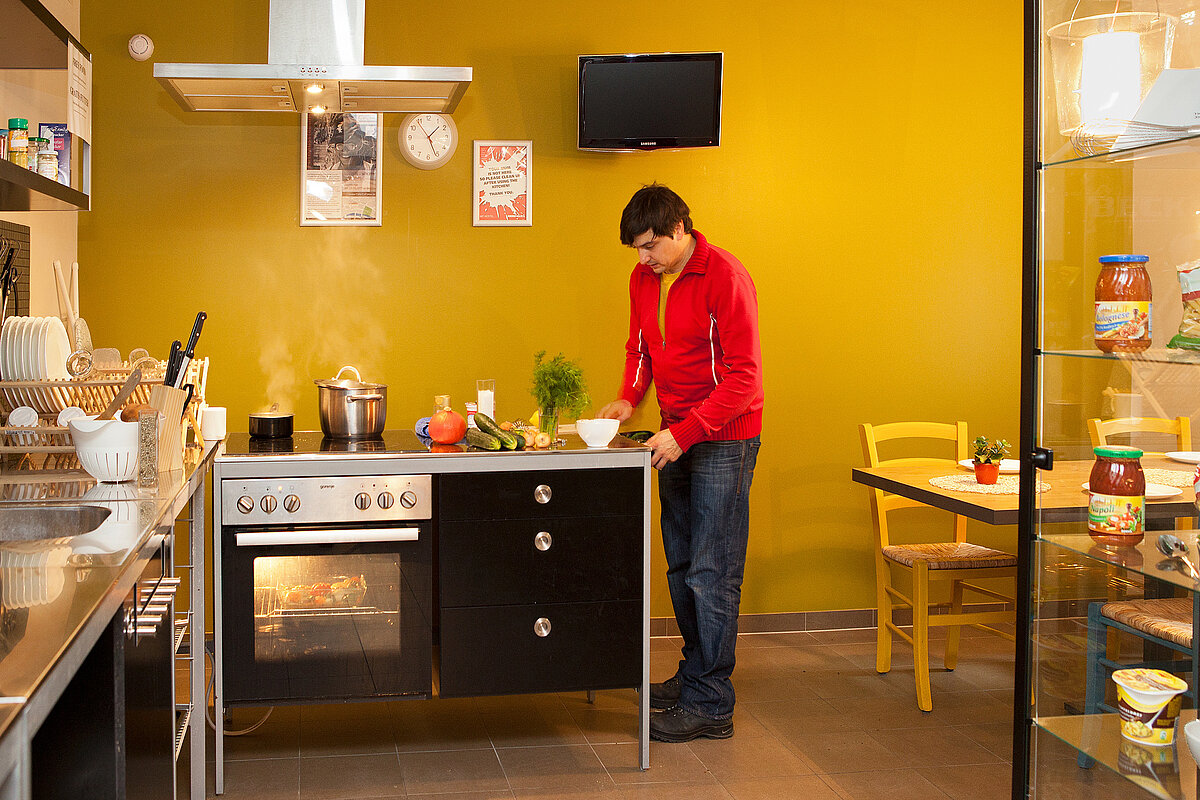 Guest kitchen MEININGER Hotel Berlin Mitte "Humboldthaus"