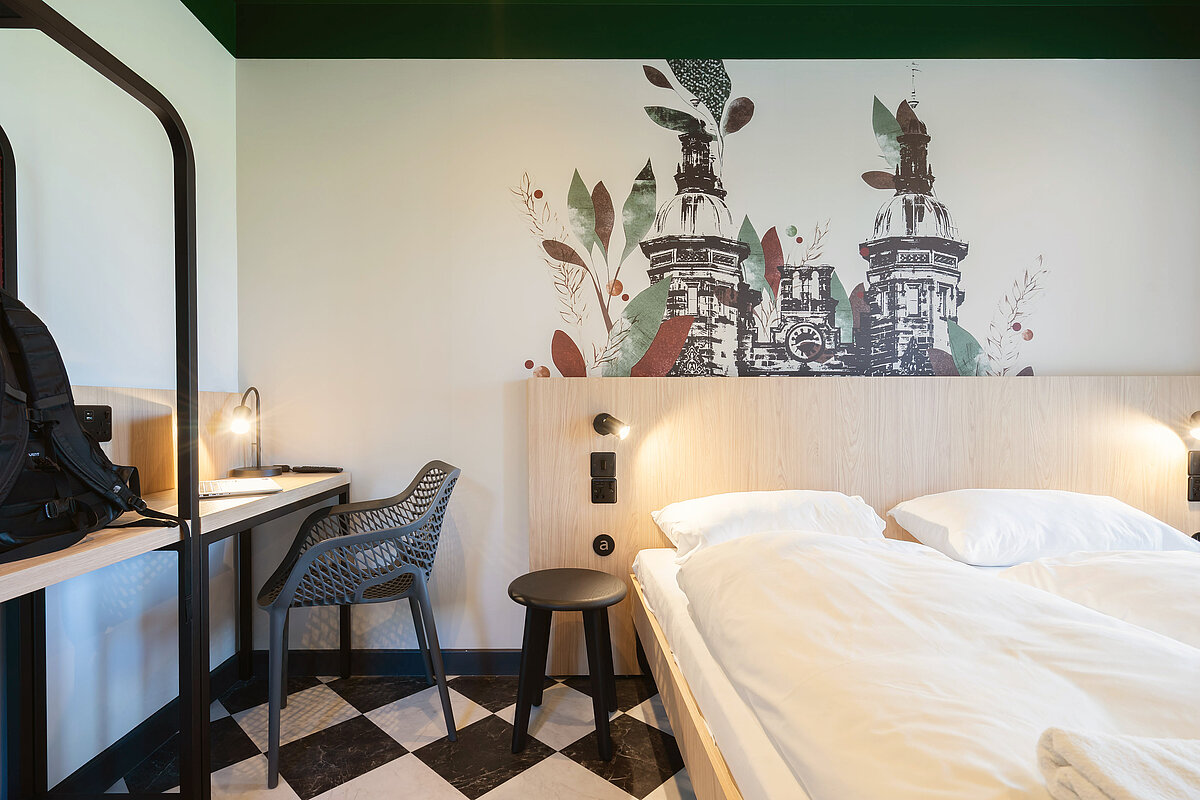 Zweibettzimmer MEININGER Hotel Edinburgh Haymarket