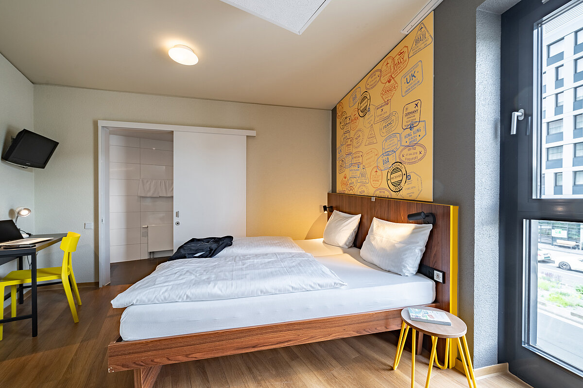 Accessible rooms MEININGER Hotel Frankfurt/Main Airport