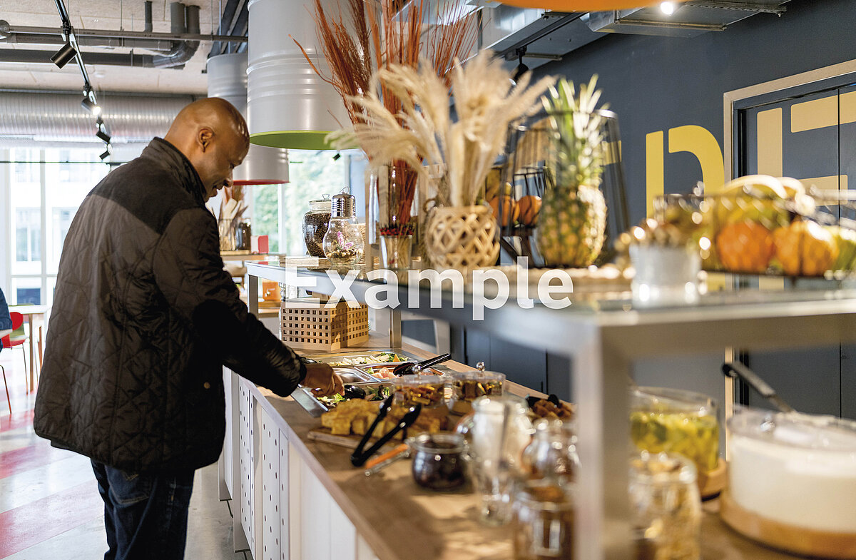 Salle de petit déjeuner MEININGER Hotel Edinburgh Haymarket