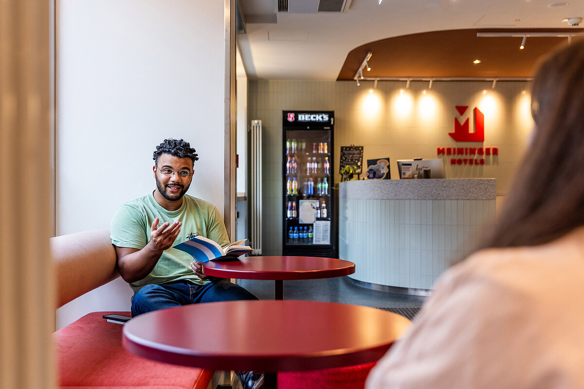 Lounge MEININGER Hotel Berlin Mitte "Humboldthaus"