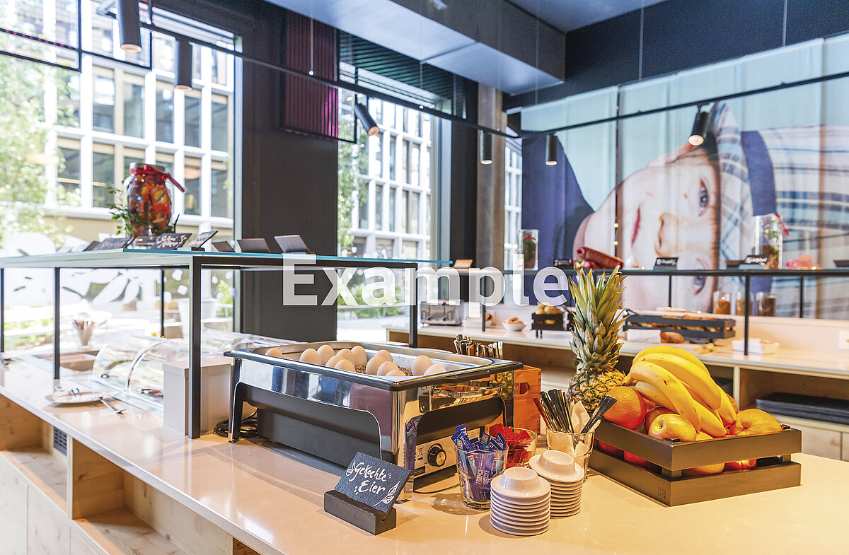 Salle de petit déjeuner MEININGER Hotel Edinburgh Haymarket