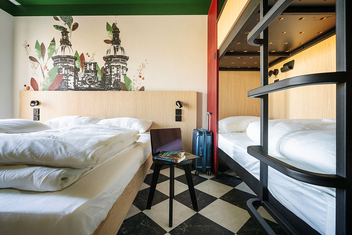 Edinburgh Multi-bedded rooms