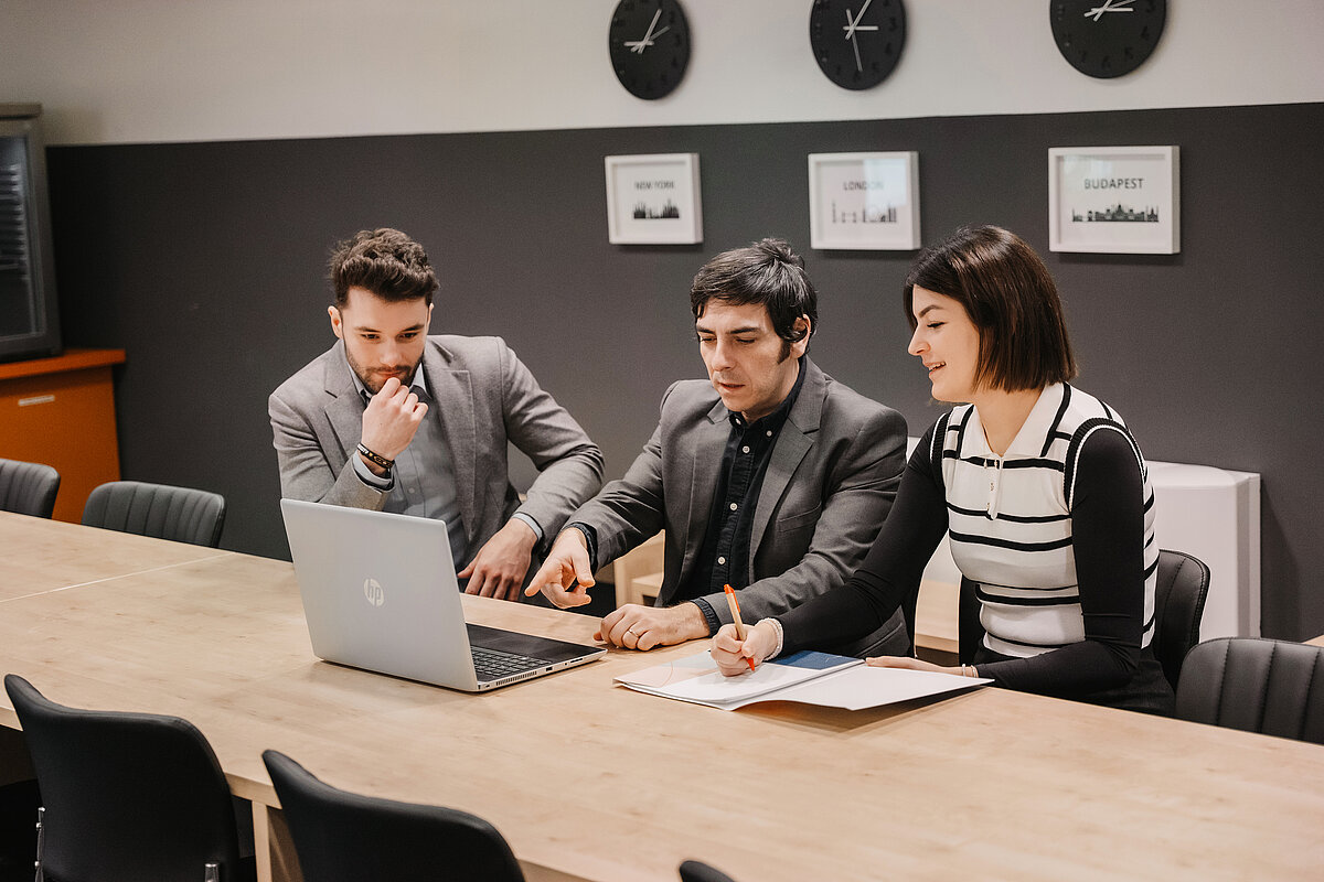 Budapest Coworking-Bereich