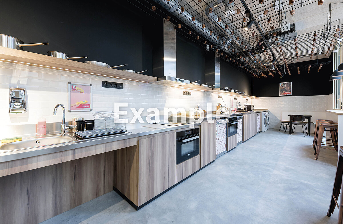 Guest kitchen MEININGER Hotel Tel Aviv