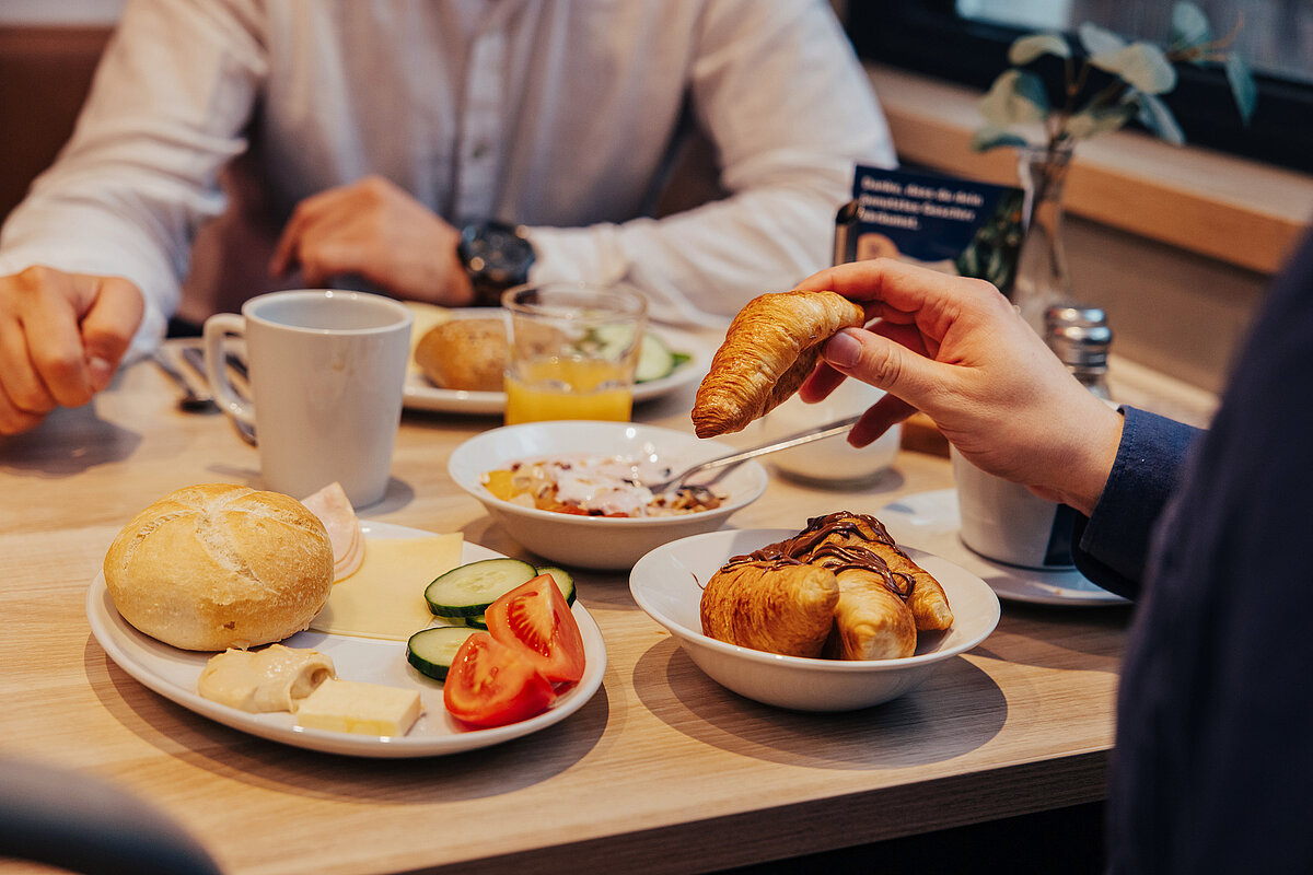 Salle de petit déjeuner MEININGER Hotel Vienna Downtown Franz