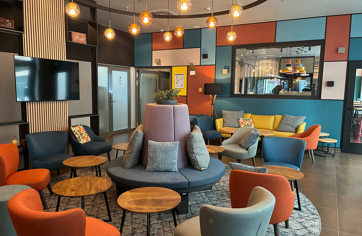 Lounge MEININGER Hotel Frankfurt/Main Airport