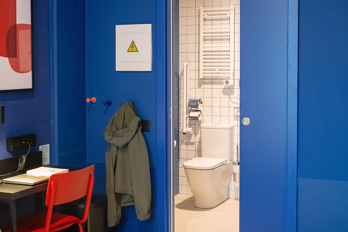 Accessible rooms MEININGER Hotel Barcelona Fira Gran Via