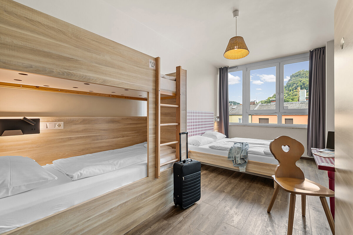 Pokój rodzinny MEININGER Hotel Salzburg City Center
