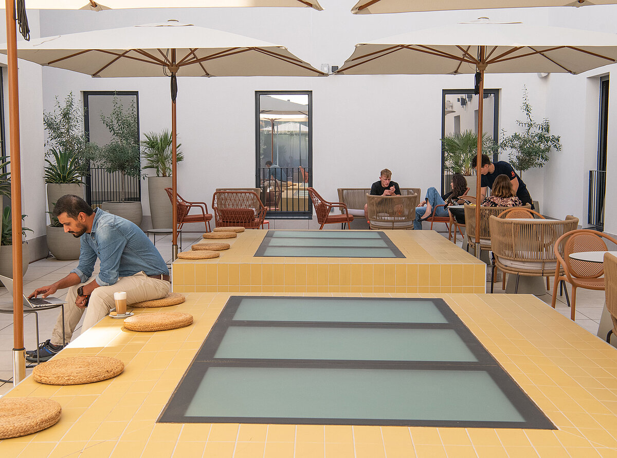 Lounge MEININGER Hotel Barcelona Fira Gran Via