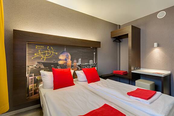 MEININGER Hotel Berlin Central Station - Chambre Simple / Double