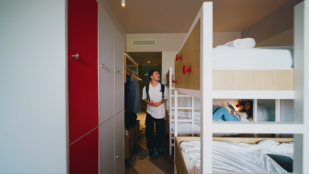 Backpackers Multi-bedded rooms