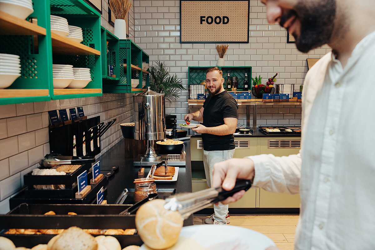 Salle de petit déjeuner MEININGER Hotel Vienna Downtown Franz