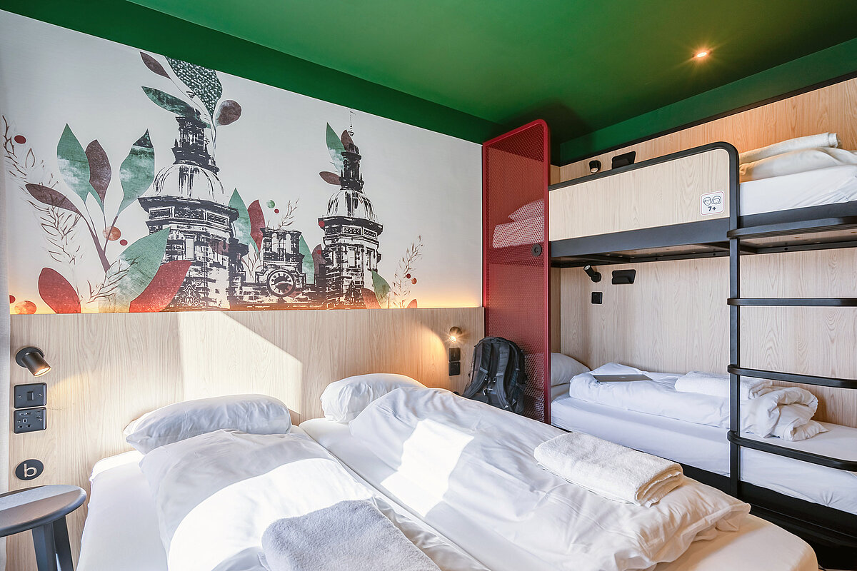 Mehrbettzimmer MEININGER Hotel Edinburgh Haymarket