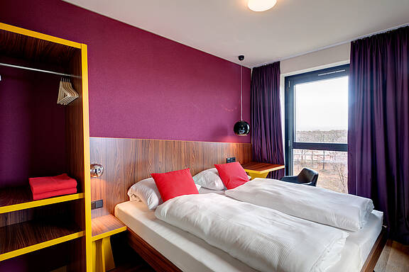 MEININGER Hotel Frankfurt/Main Airport - Chambre Simple / Double